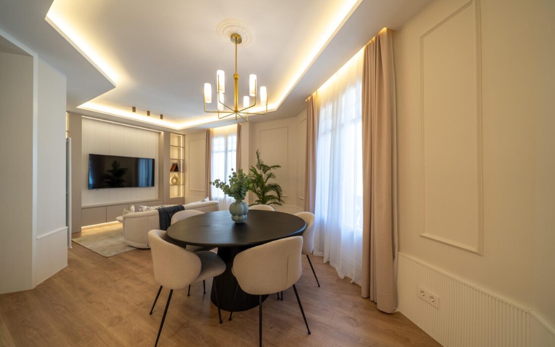 Апартаменты 144 кв.м в Мадриде, 3 комнаты, район Гоя