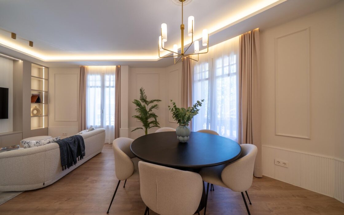 Апартаменты 144 кв.м в Мадриде, 3 комнаты, район Гоя