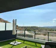 Новый таунхаус в Balcón de Finestrat с террасой и видом на море