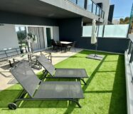 Новый таунхаус в Balcón de Finestrat с террасой и видом на море