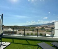 Новый таунхаус в Balcón de Finestrat с террасой и видом на море