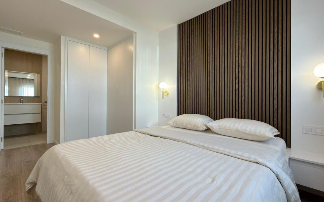 Новый таунхаус в Balcón de Finestrat с террасой и видом на море