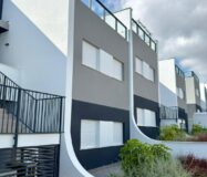 Новый таунхаус в Balcón de Finestrat с террасой и видом на море