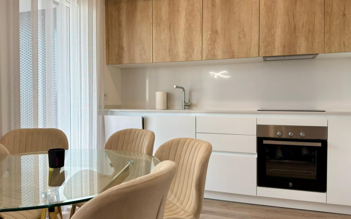 Новый таунхаус в Balcón de Finestrat с террасой и видом на море