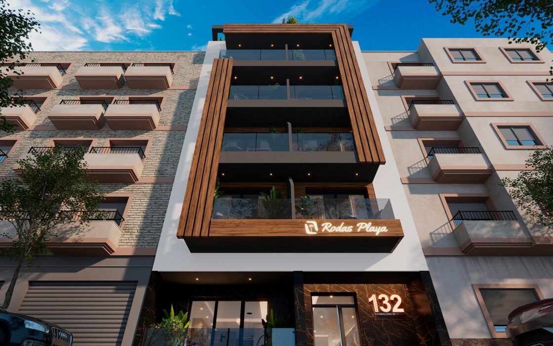 Апартаменты с террасой в Торревьехе 62 кв.м у моря