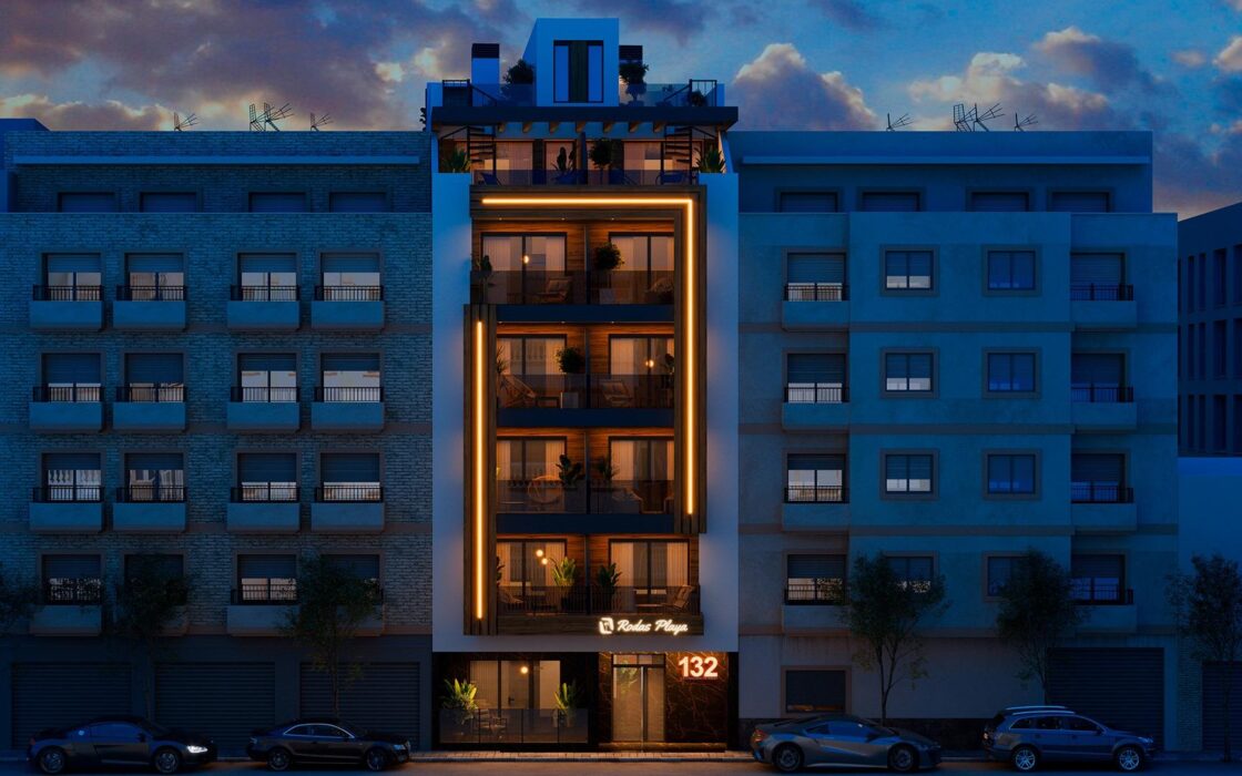 Апартаменты с террасой в Торревьехе 62 кв.м у моря