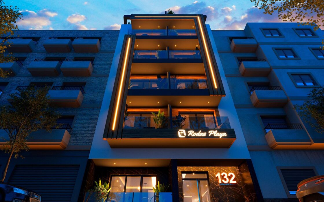 Апартаменты с террасой в Торревьехе 62 кв.м у моря