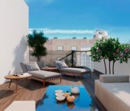 Апартаменты с террасой в Торревьехе 62 кв.м у моря