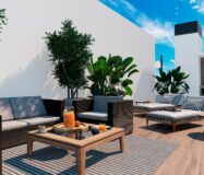 Апартаменты с террасой в Торревьехе 62 кв.м у моря