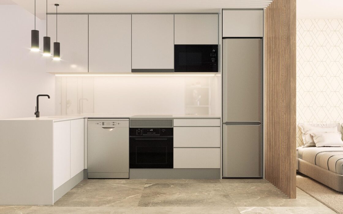 Апартаменты с террасой в Торревьехе 62 кв.м у моря