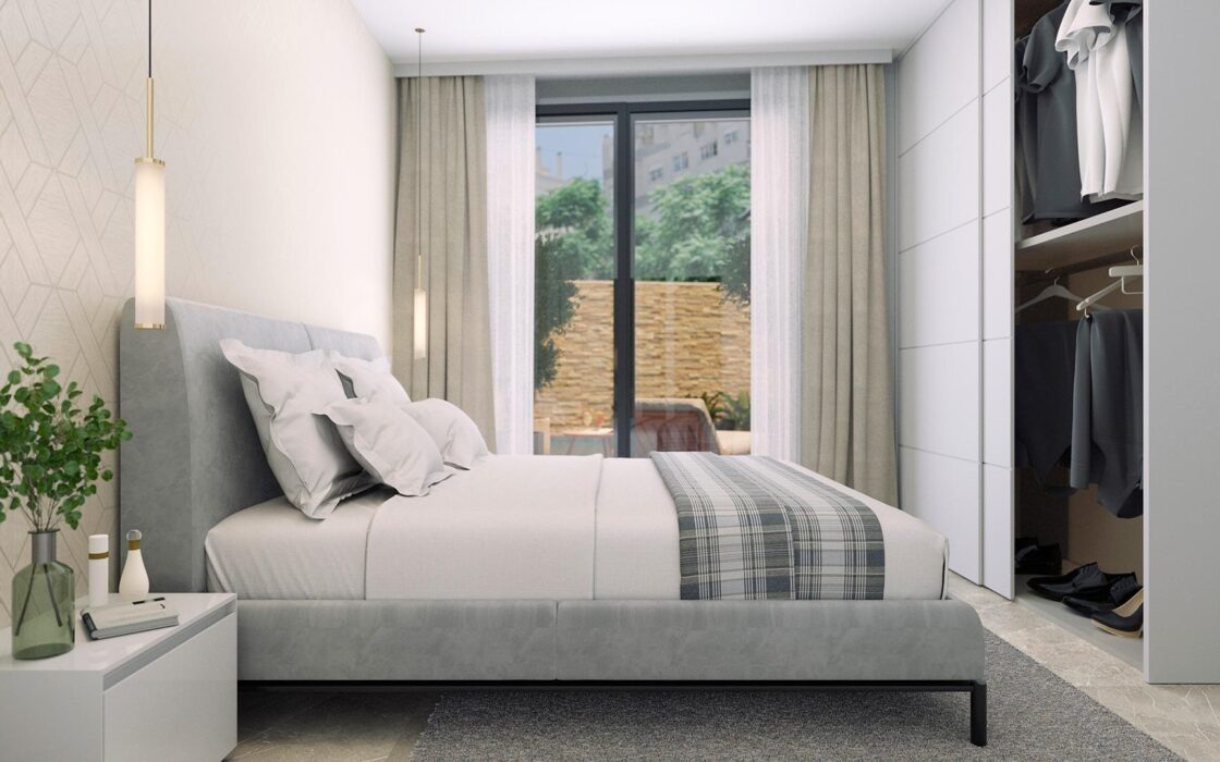 Апартаменты с террасой в Торревьехе 62 кв.м у моря