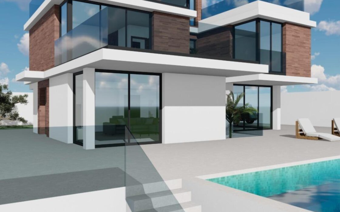 Вилла в Сьерра Кортина 500 кв.м с террасой и бассейном