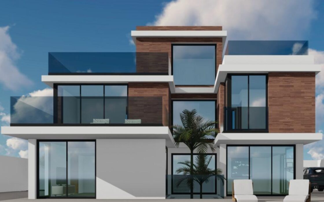 Вилла в Сьерра Кортина 500 кв.м с террасой и бассейном