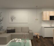 Апартаменты в Мадриде 40 кв.м с 2 комнатами в Nueva España