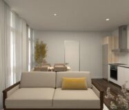 Апартаменты в Мадриде 40 кв.м с 2 комнатами в Nueva España