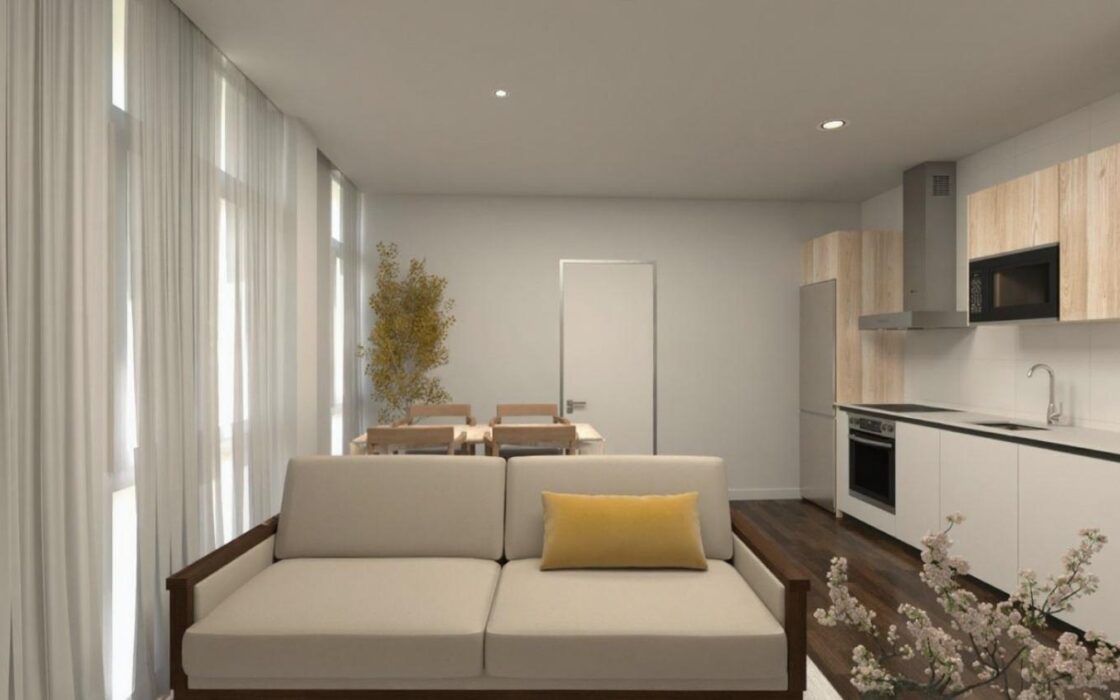 Апартаменты в Мадриде 62 кв.м, 3 комнаты в Nueva España