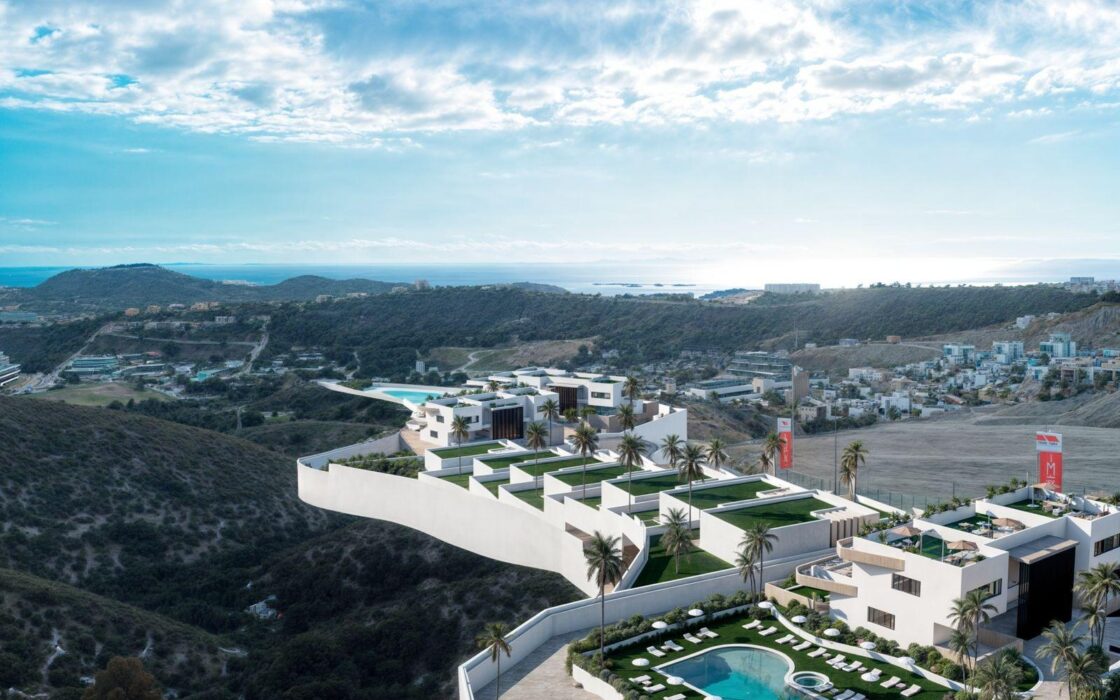 Эксклюзивные резиденции в Финестрате с панорамным видом на море