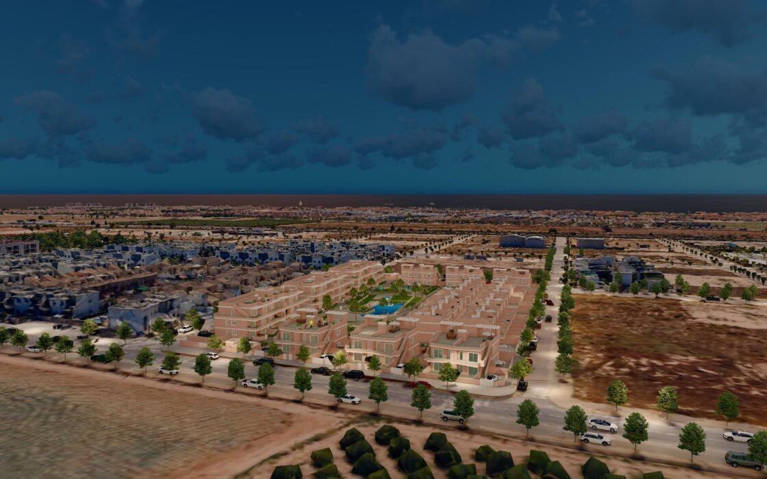 Апартаменты 100 кв.м в Пилар де ла Орадада у моря