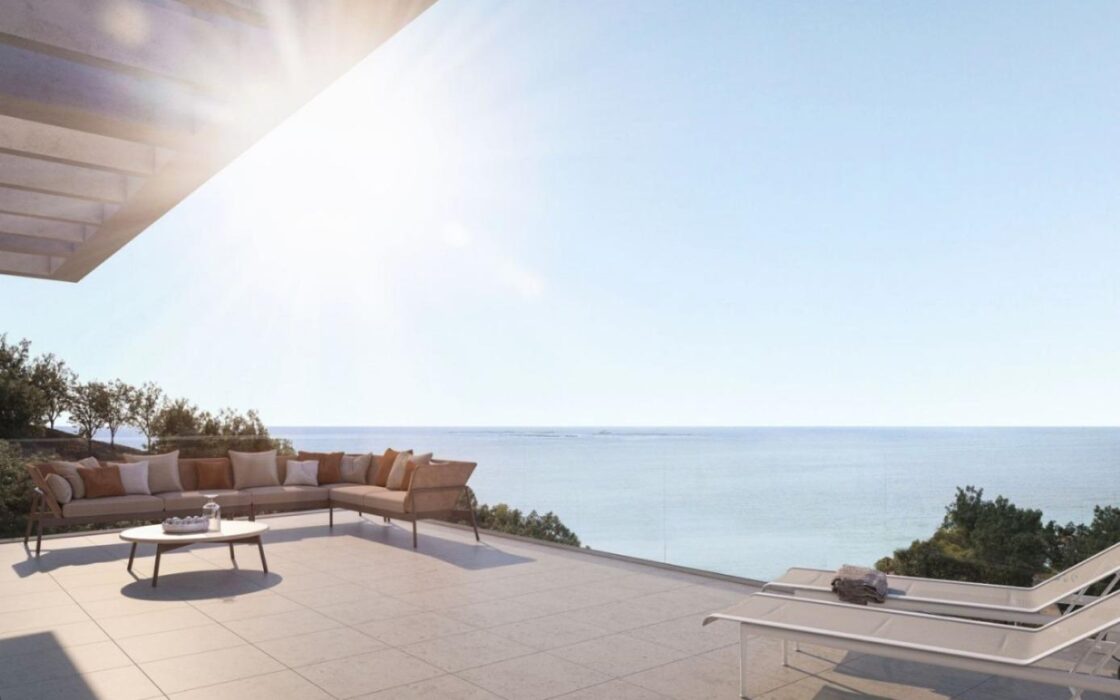 Квартира у моря в Playa del Torres 102 кв.м с террасой