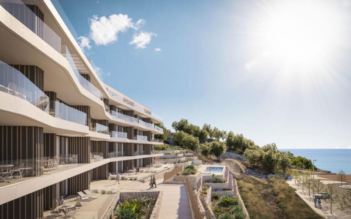 Квартира у моря в Playa del Torres 102 кв.м с террасой