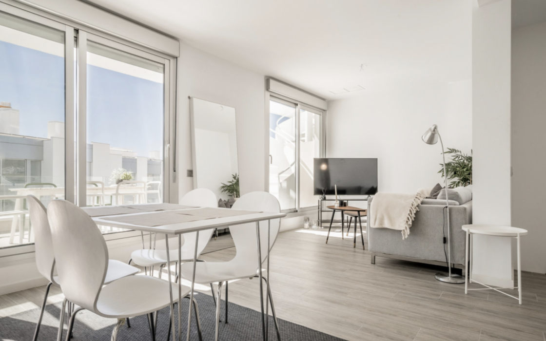 Дуплекс-пентхаус в Новій Золотій Мілі з видом на море