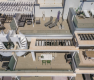 Дуплекс-пентхаус в Новій Золотій Мілі з видом на море