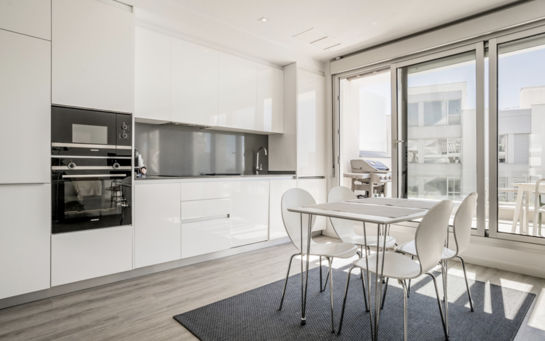 Дуплекс-пентхаус в Новій Золотій Мілі з видом на море