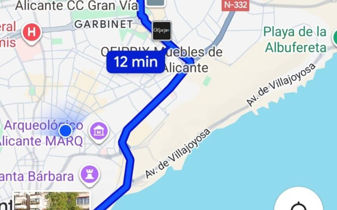 Апартаменты 98 кв.м в Аликанте с террасой и 4 комнатами