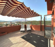 Дуплекс в Естепоні з терасою та морськими видами 212 кв.м