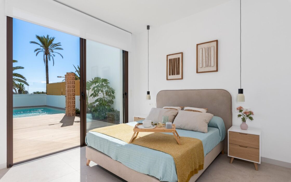 Вілла в Лос-Алькасаресі 220 кв.м з видом на море