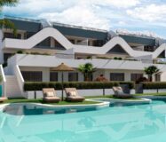 Новий дім в Альфас-дель-Пі 2-кімн. 113,75 кв.м біля моря