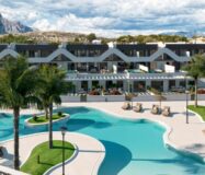 Новий дім в Альфас-дель-Пі 2-кімн. 113,75 кв.м біля моря