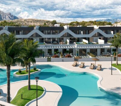 Новий дім в Альфас-дель-Пі 2-кімн. 113,75 кв.м біля моря