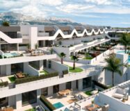 Новий дім в Альфас-дель-Пі 2-кімн. 113,75 кв.м біля моря