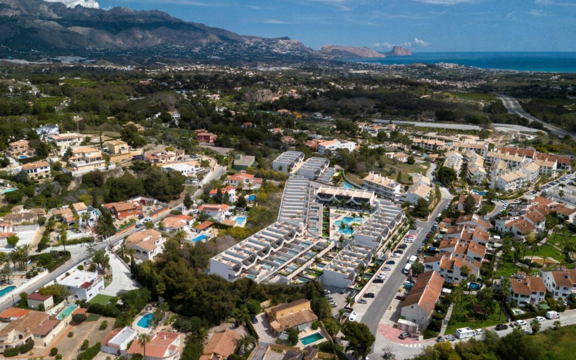 Новий дім в Альфас-дель-Пі 2-кімн. 113,75 кв.м біля моря