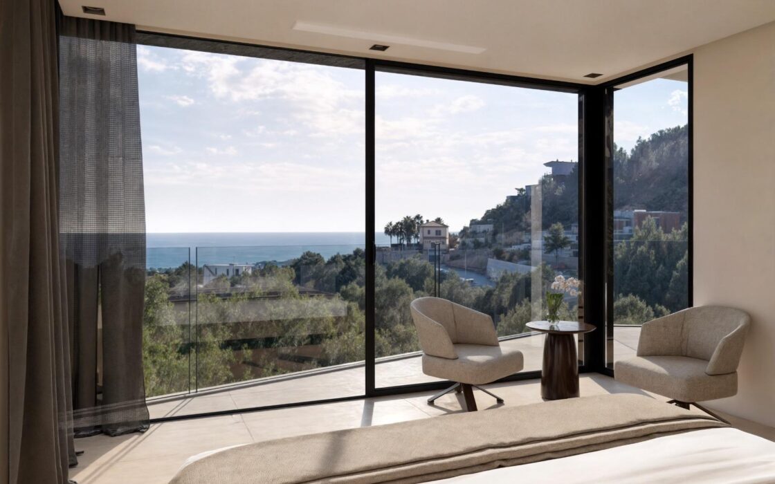 Розкішна вілла в Беніссі з панорамним видом 436 кв.м