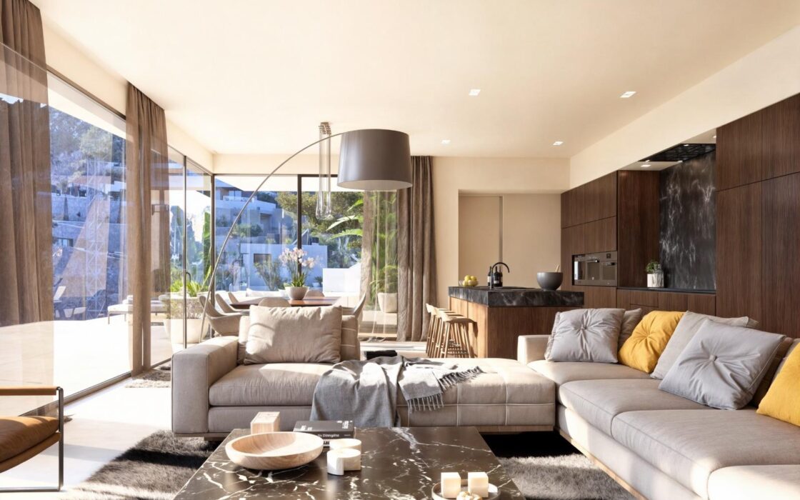 Розкішна вілла в Беніссі з панорамним видом 436 кв.м