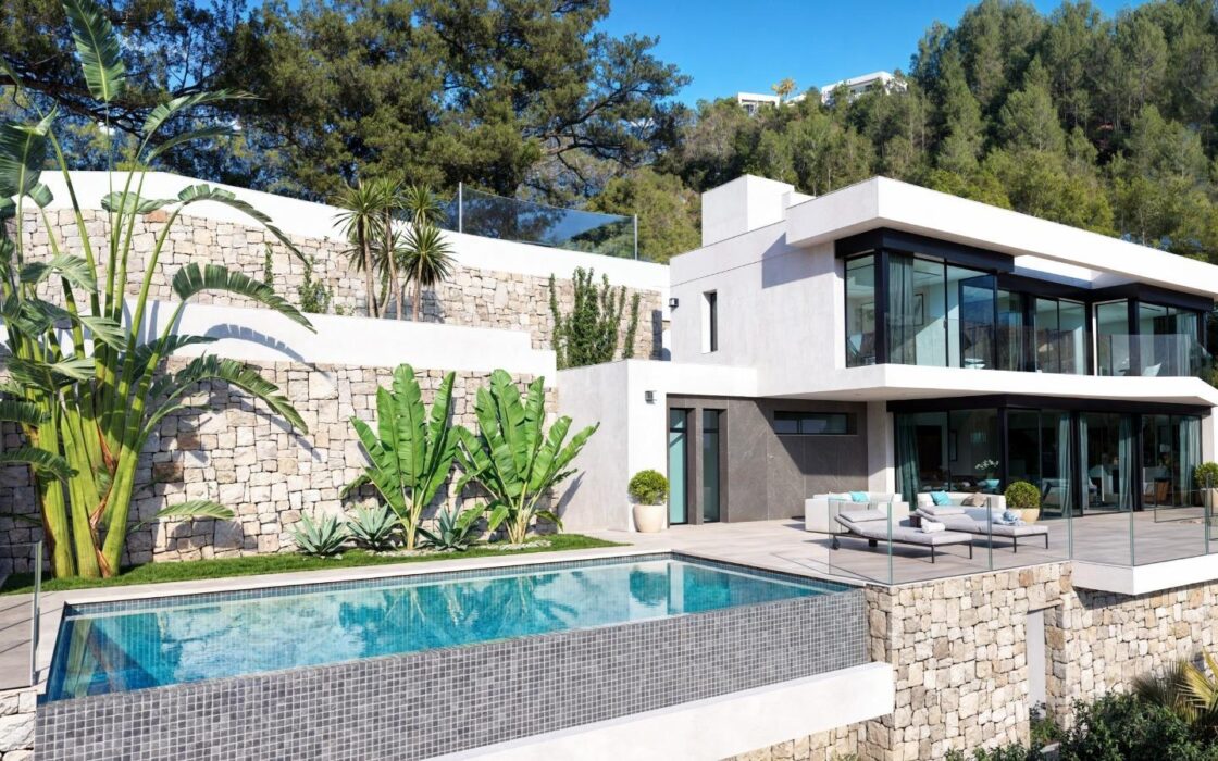 Розкішна вілла в Беніссі з панорамним видом 436 кв.м