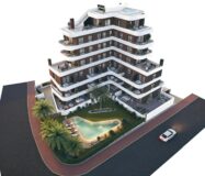 Апартаменты в Гуардамаре 89 кв.м с террасой у моря