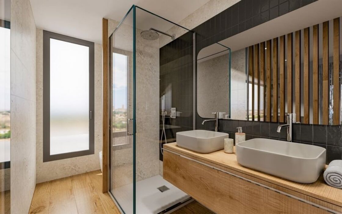 Новые виллы в Финестрате с частным садом и бассейном