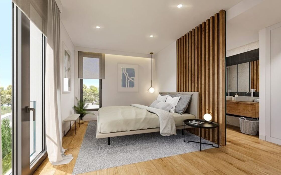 Новые виллы в Финестрате с частным садом и бассейном