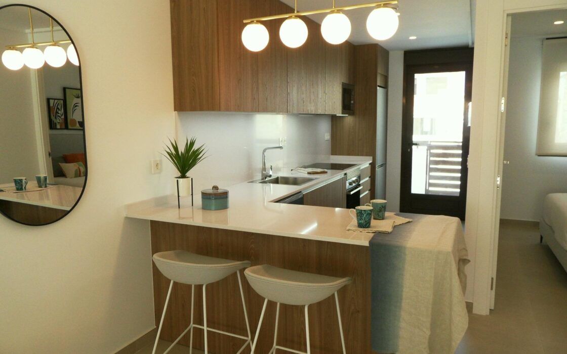 Дуплекс в Пилар-де-ла-Орадада у моря, 3 спальни, солярий