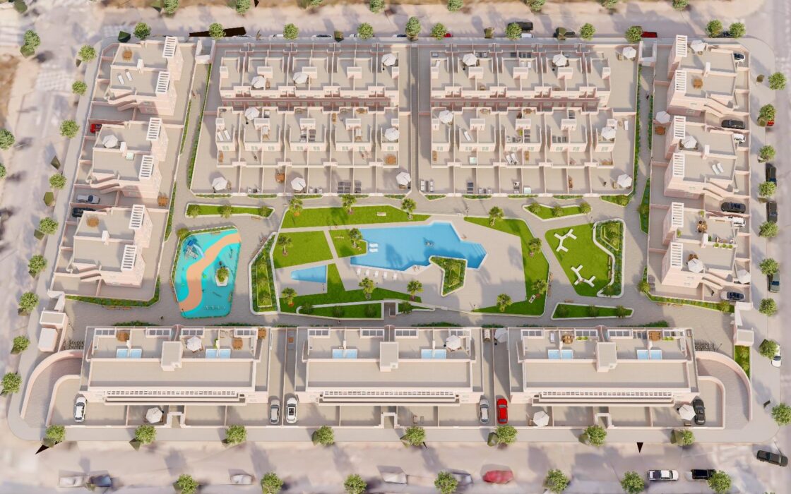 Дом в Пилар де ла Орадада 81 кв.м с террасой у моря