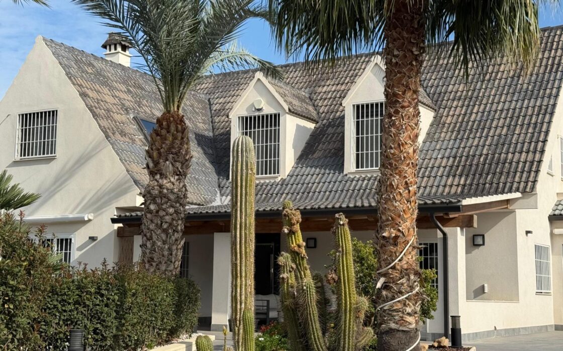 Отдельная вилла с бассейном в Сан-Хуан-де-Аликанте 360 кв.м