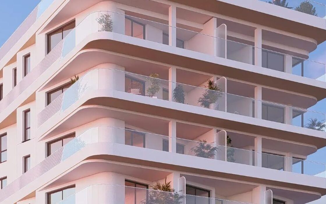 Квартири з терасами та морським видом у Вильяхойосі 108 кв.м