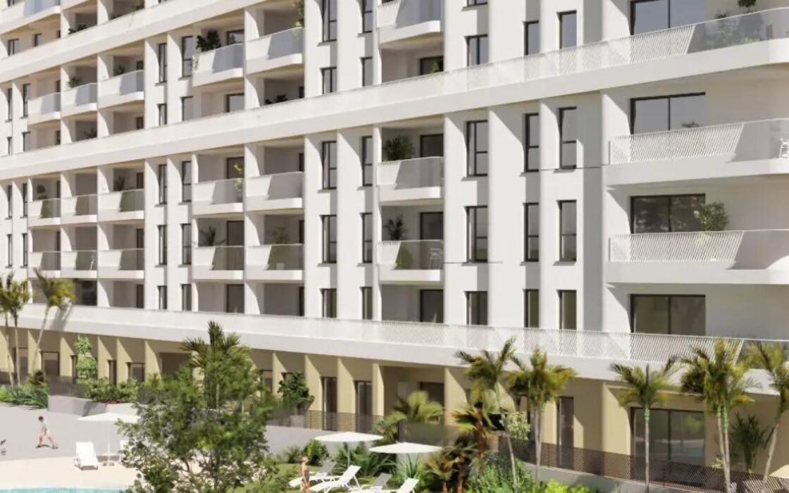 Квартири з терасами та морським видом у Вильяхойосі 108 кв.м