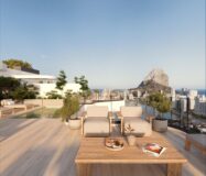 Панорамний вид на море в Кальпе, 2-3 спальні, новобудова