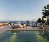 Панорамний вид на море в Кальпе, 2-3 спальні, новобудова