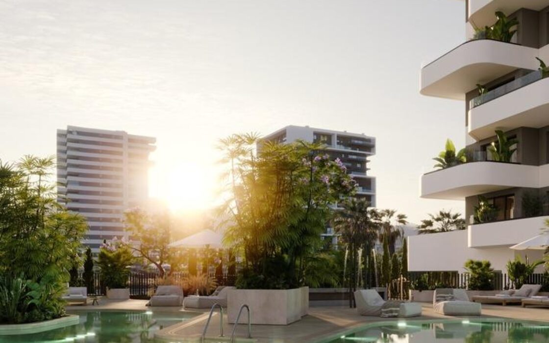 Панорамний вид на море в Кальпе, 2-3 спальні, новобудова