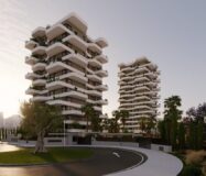 Панорамний вид на море в Кальпе, 2-3 спальні, новобудова